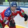Hokej, KHL, Lev Praha - Kazaň: Martin Thornberg (67) - Jevgenij Medvěděv