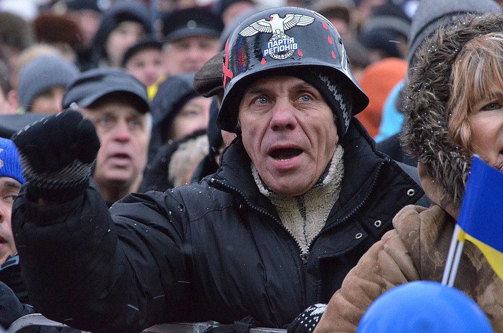 Demonstrace v Kyjevě