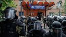 Na severu Kosova pokračovaly protesty Srbů proti novým albánským starostům