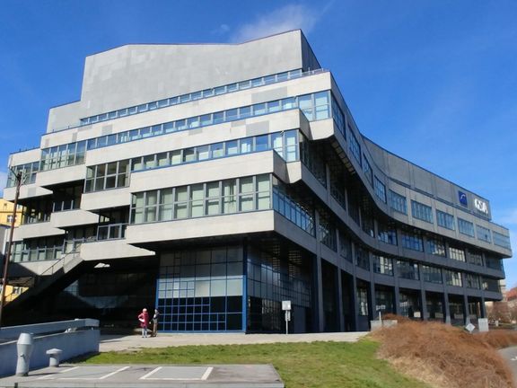 Sídlo Agentury Evropské unie pro kosmický program v pražských Holešovicích.