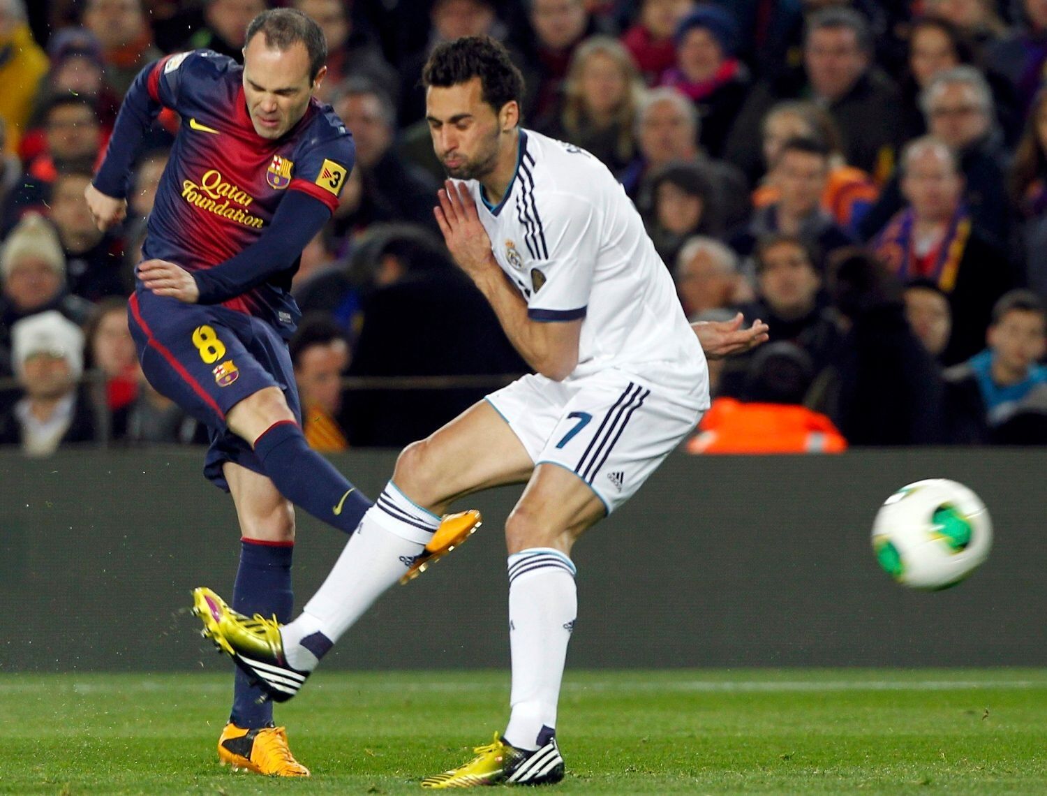 FC Barcelona - Real Madrid: Andres Iniesta -  Alvaro Arbeloa