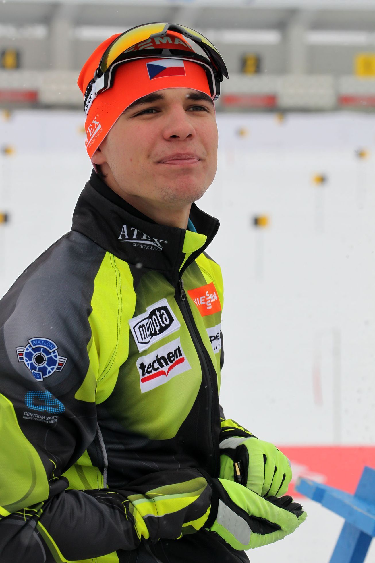 MS biatlonu 2013, český trénink: Zdeněk Vítek