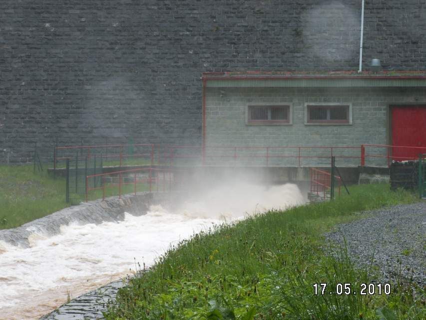 Povodně - Bystřička - 2010