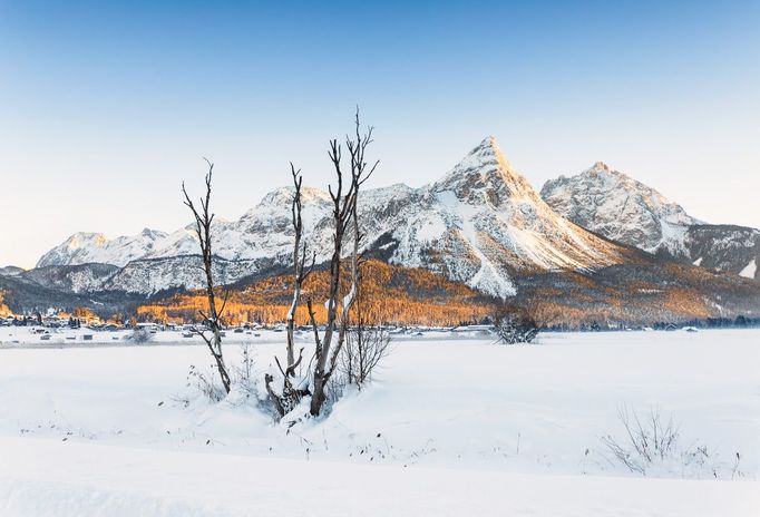 Zugspitz Arena, Ehrwald, Lermoos. Rakousko