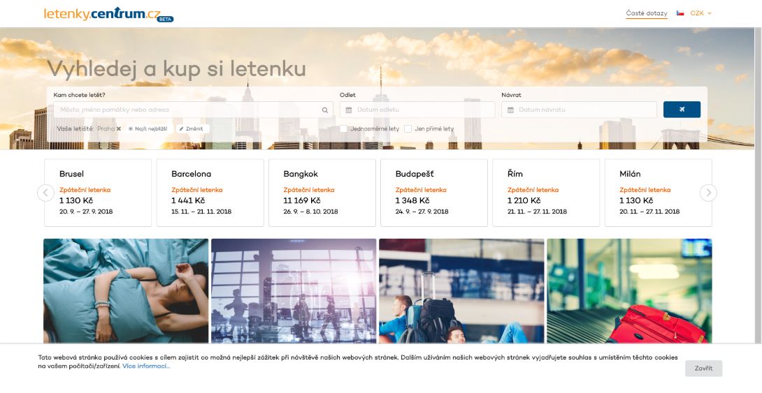 letenky soutěž screen