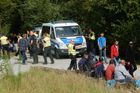 Německá policie provedla nedaleko Mohuče protiteroristickou razii u dvou běženců