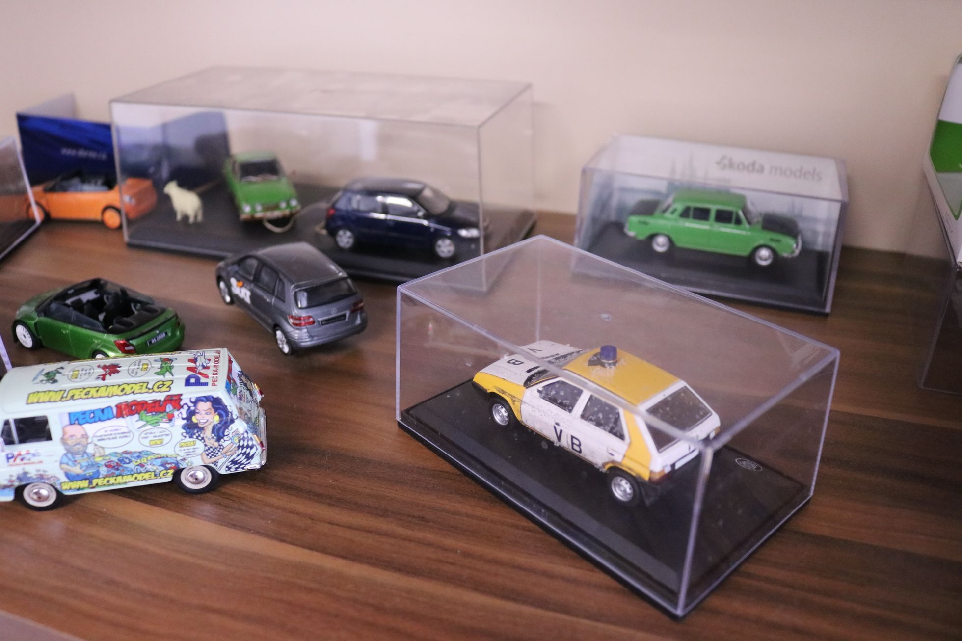 Abrex výroba modelů autíček