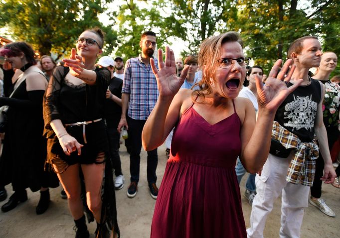 Snímek z koncertu 7krát3.