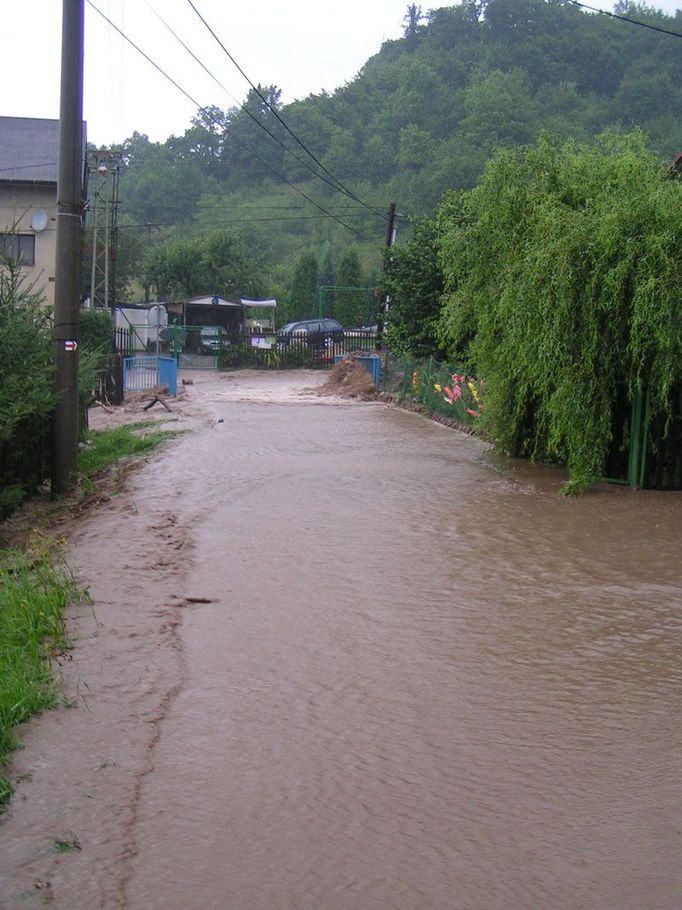 Těchlovice, okres Děčín, 7. 8. 2010, 17:00.