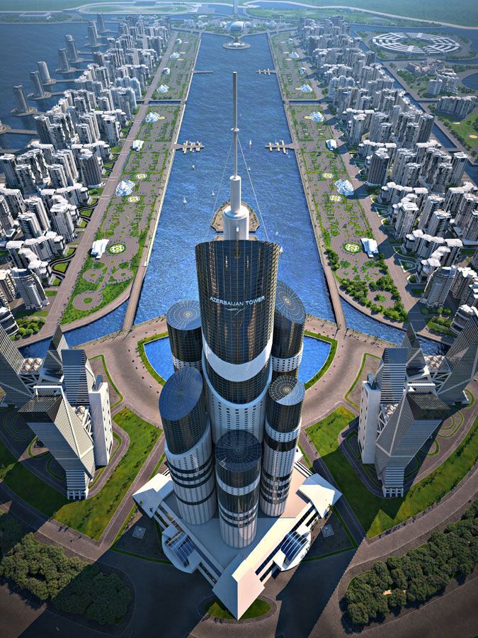 Ázerbájdžán chce postavit nejvyšší budovu na světě
