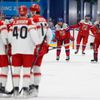 OH 2022, Peking, hokej, Česko - Dánsko, české zklamání, dánská radost