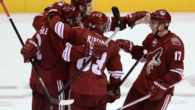 NHL: Edmonton Oilers at Phoenix Coyotes (Vrbata)