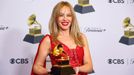 Zpěvačka Kylie Minogue získala svou druhou Grammy za singl Padam Padam.