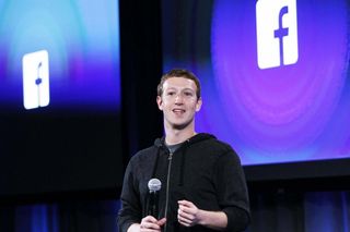 Mark Zuckerberg, spoluzakladatel Facebooku, na konferenci v Menlo Park v dubnu 2013.