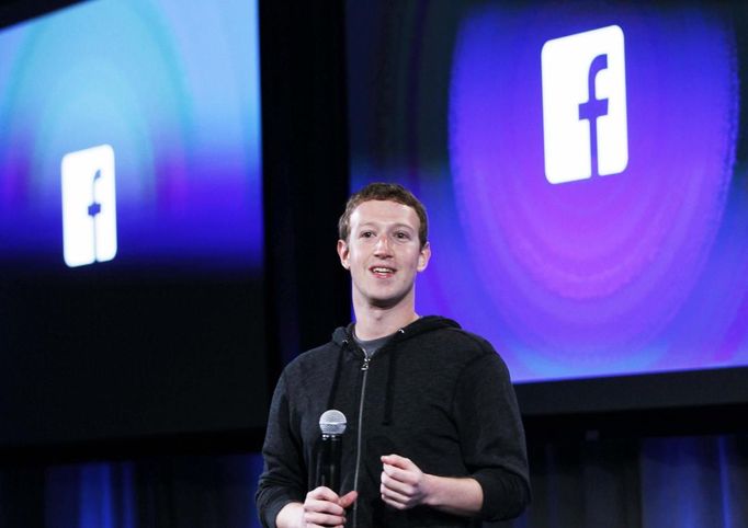 Mark Zuckerberg, spoluzakladatel Facebooku, na konferenci v Menlo Park v dubnu 2013.