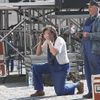 Hradčanské náměsí dva dny před Obamovou návštěvou