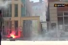 VIDEO Fanoušci CSKA Sofia zdemolovali budovu svazu