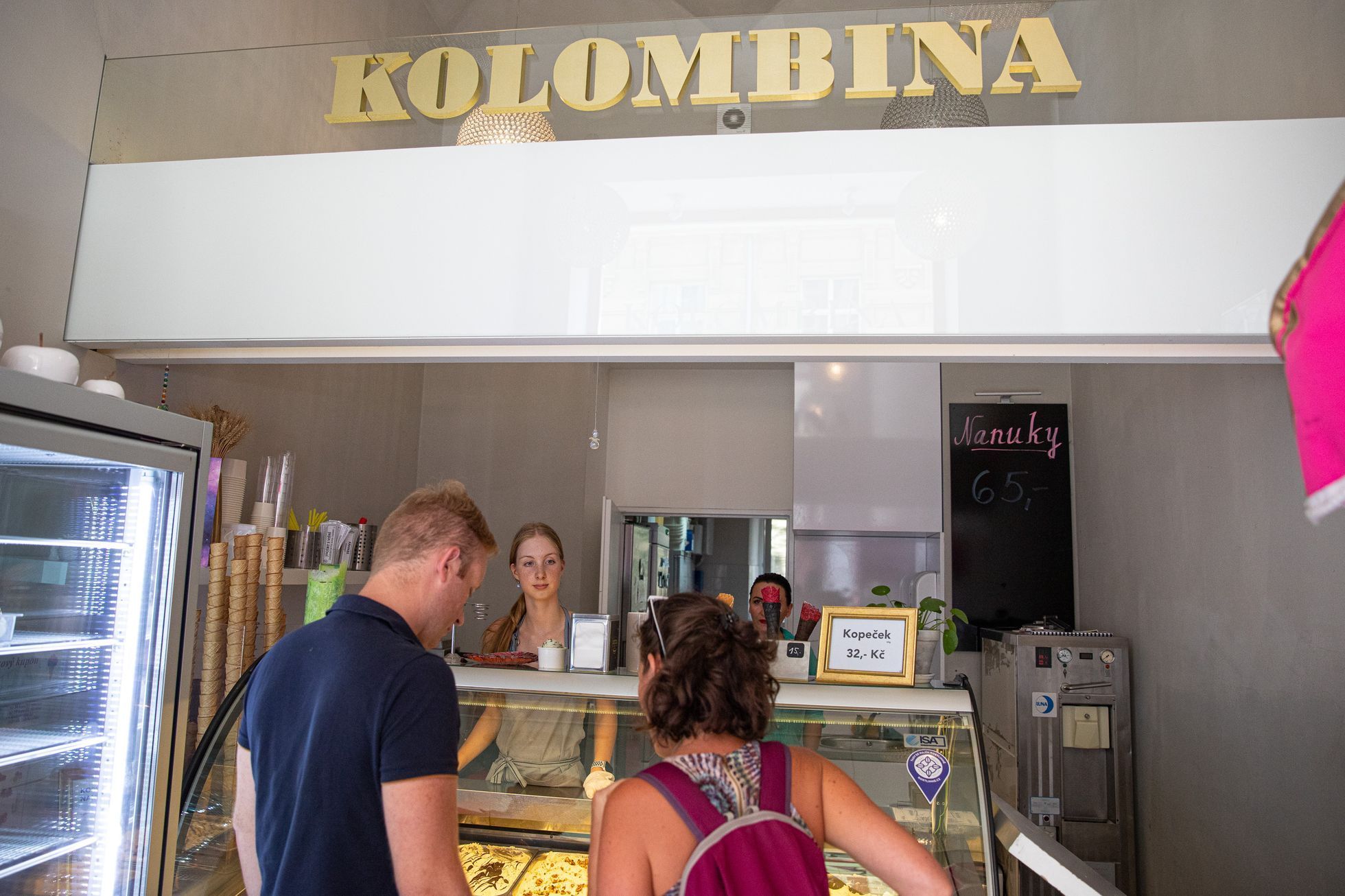 Zmrzlinářství Kolombina Plzeň, zmrzlina, gastro