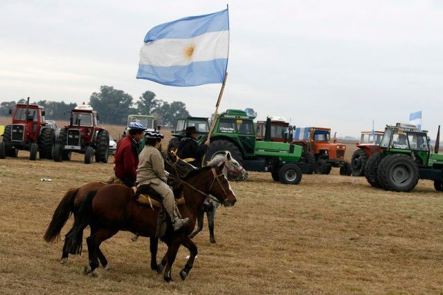 Protesty v Argentině
