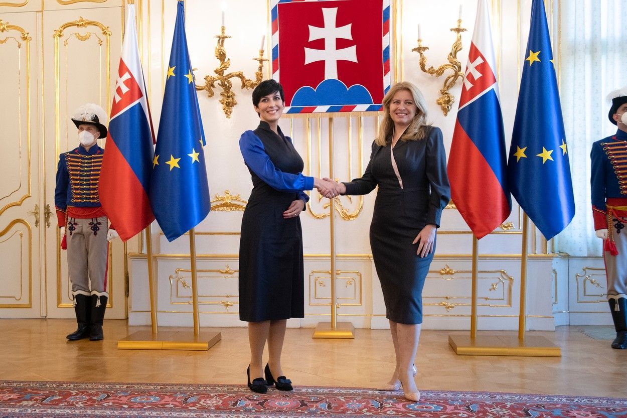 Prezidentka SR Zuzana Čaputová a Markéta Pekarová Adamová, žena