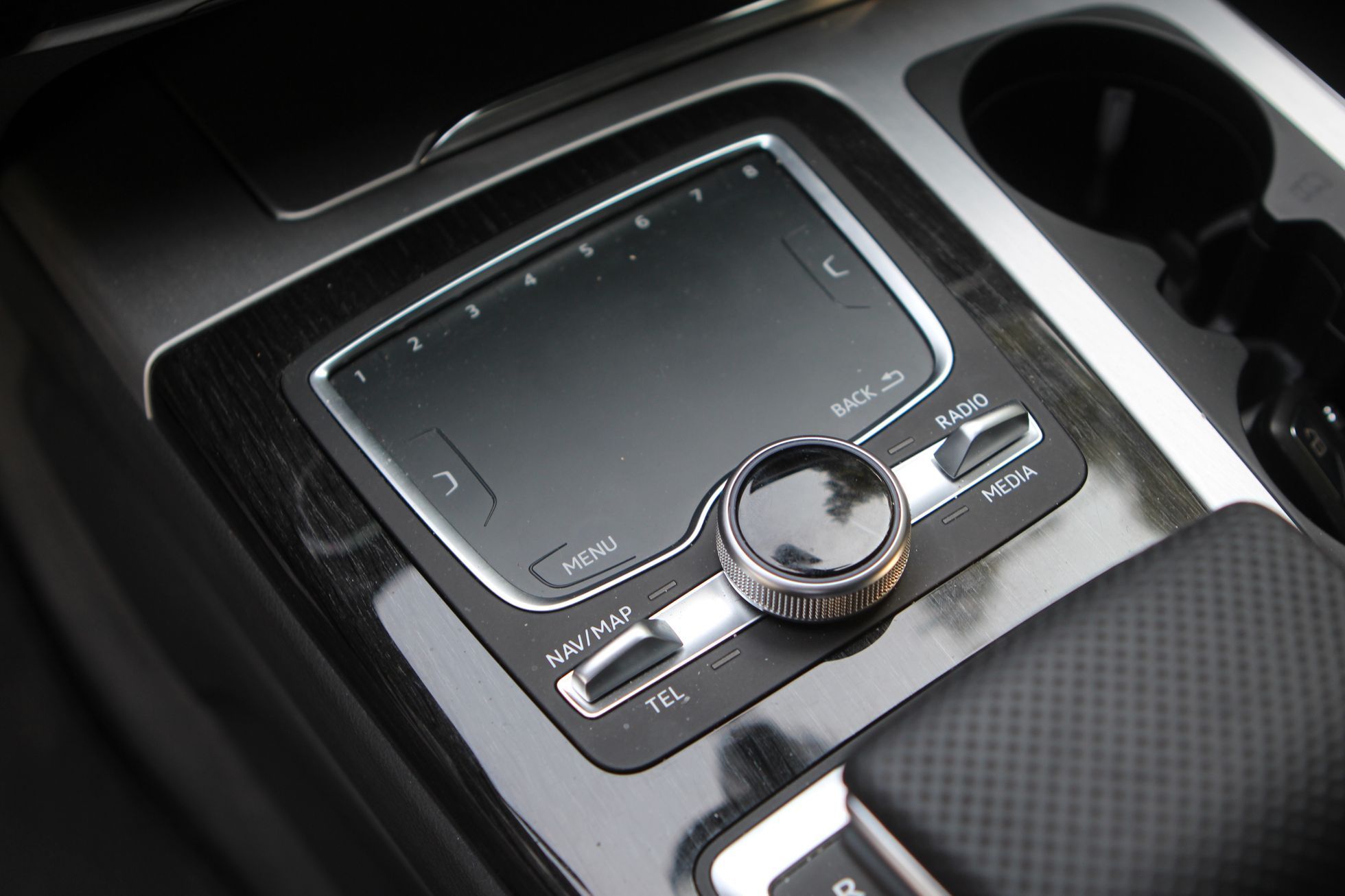 Audi Q7 - touchpad