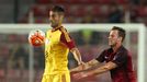 SL, Sparta-Dukla: Matěj Hybš (29) - Albiach Roger Néstor