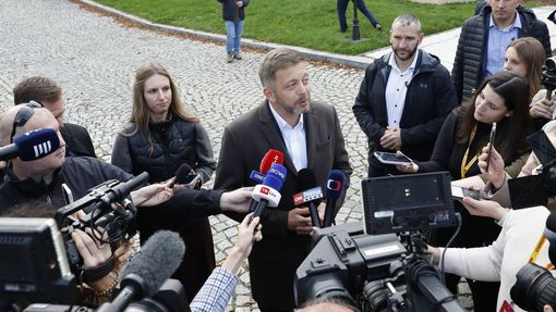 Parlamentní volby 2025, HN, reportáž, volební štáb, Praha, 4.10.2025. foto: Honza Mudra