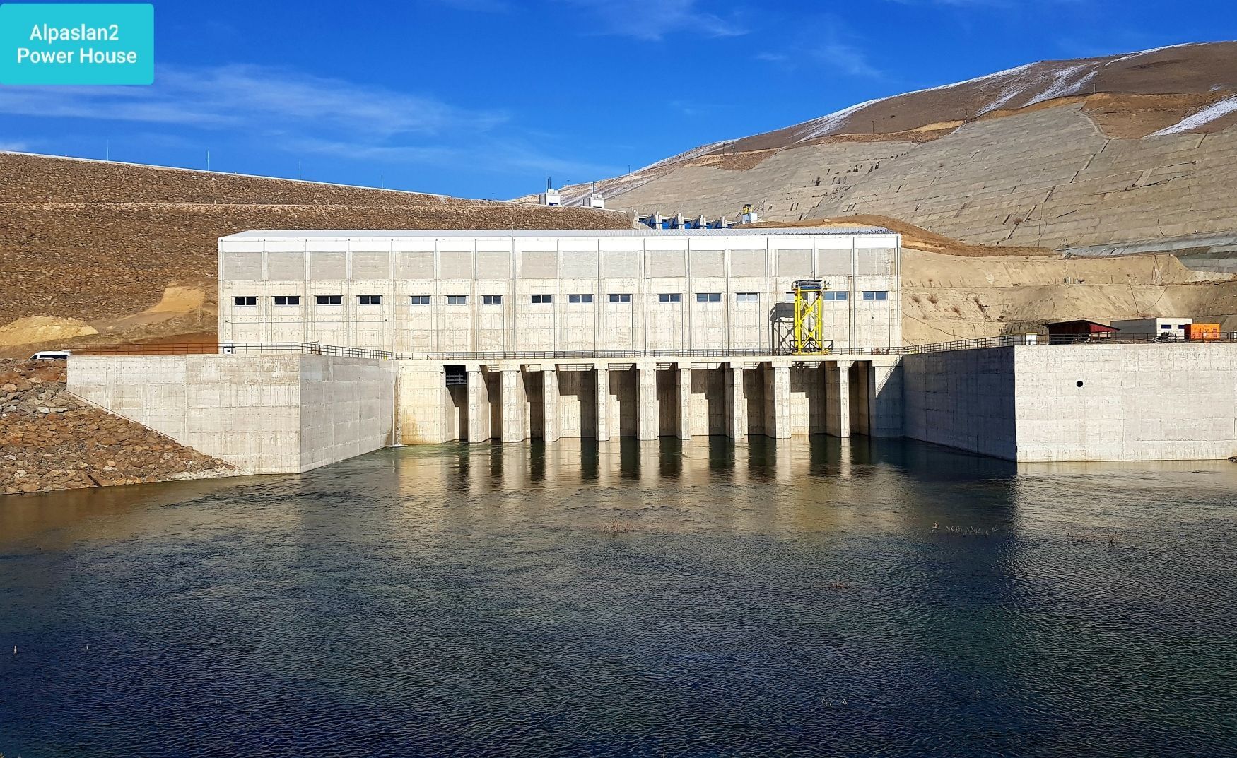 Vodní elektrárna Alpaslan 2 v Turecku