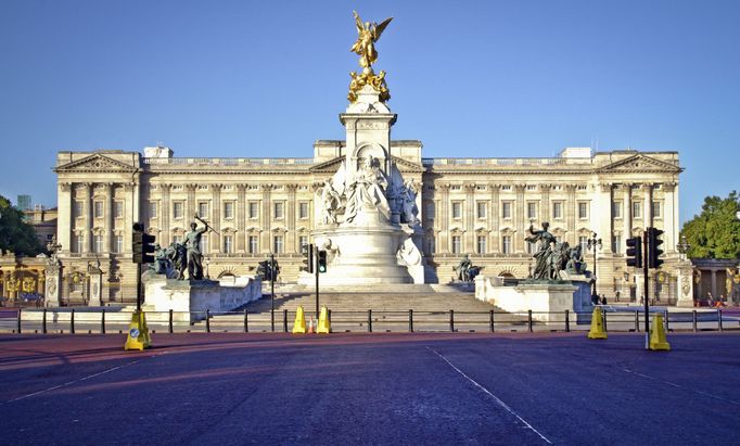 Victoria Memorial, Buckinghamský palác, Londýn