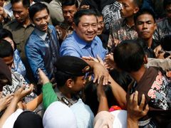 Yudhoyono mezi svými příznivci
