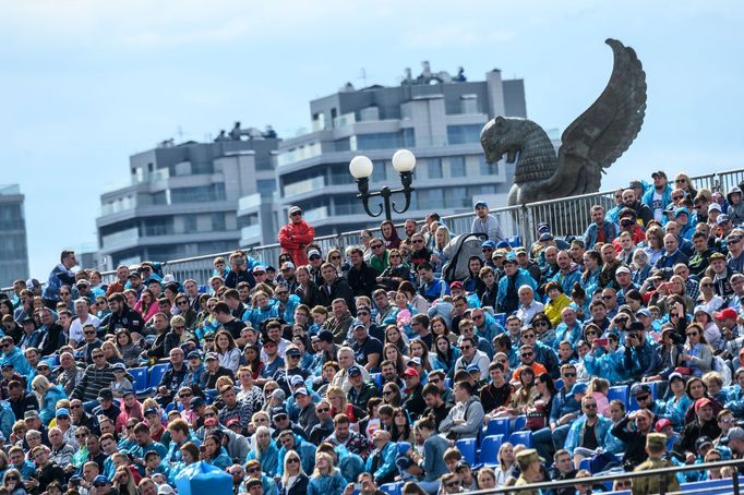 Fanoušci na závodě Red Bull Air Race v Kazani 2019