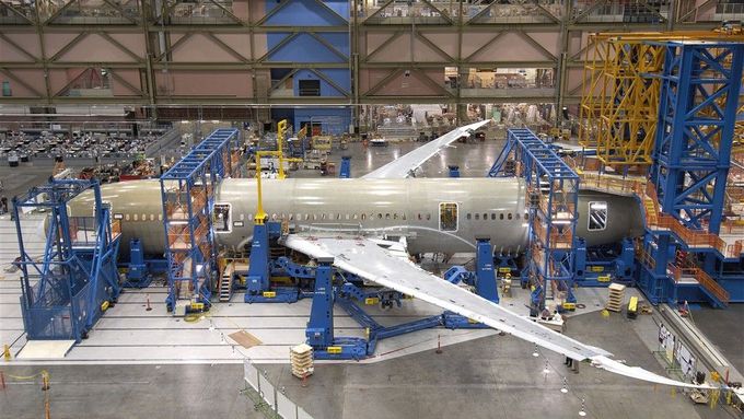 V továrně Boeingu nebudou mít o práci nouzi