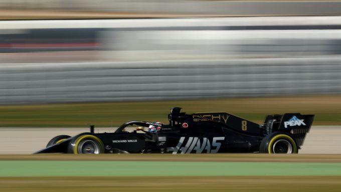 Romain Grosejan v Haasu.