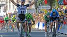 Marcel Kittel ve finiši první etapy Tour de France 2014