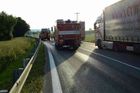 Srážka auta a kamionu na Vyškovsku uzavřela hlavní tah na Uherské Hradiště