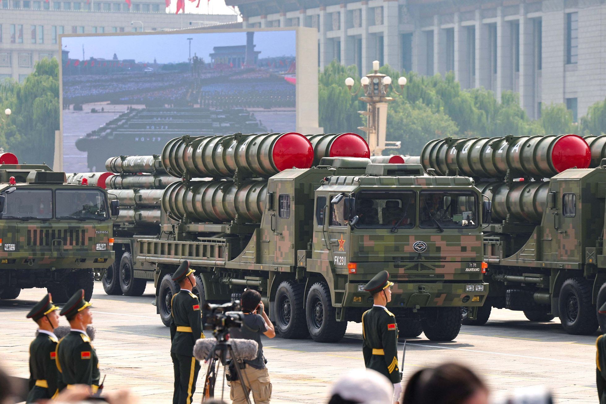 Čína, vojenská přehlídka, Peking. 80. let, 2. světová válka, Putin, Xi, Kim