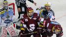 Extraliga, Sparta Praha - Kometa Brno: Marek Hovorka - Jiří Trvaj