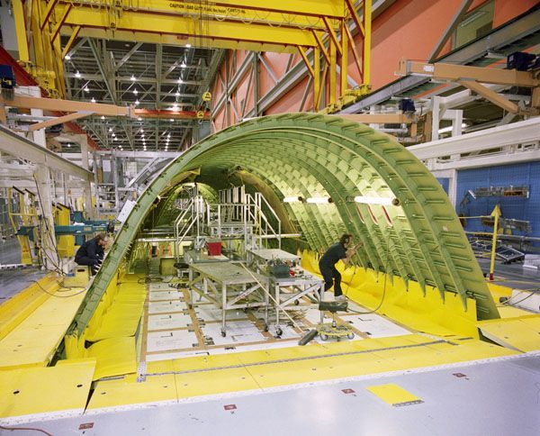 Boeing montáž
