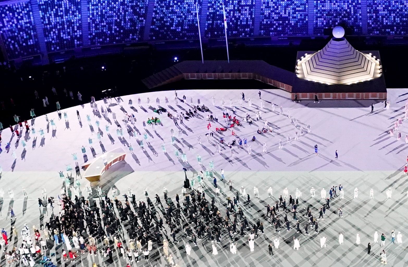 Slavnostní zahájení olympijských her v Tokiu 2020
