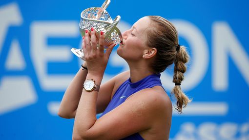 Petra Kvitová - finále turnaje v Birminghamu