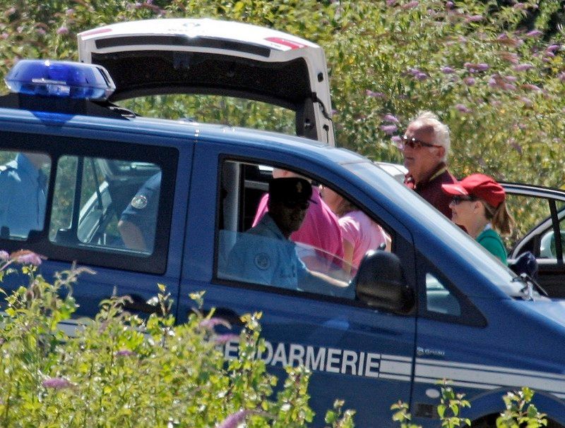 Tour de France - kontrola auta Johny Schlecka