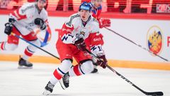 hokej, Švédské hry 2020, Česko - Rusko, Lukáš Rousek