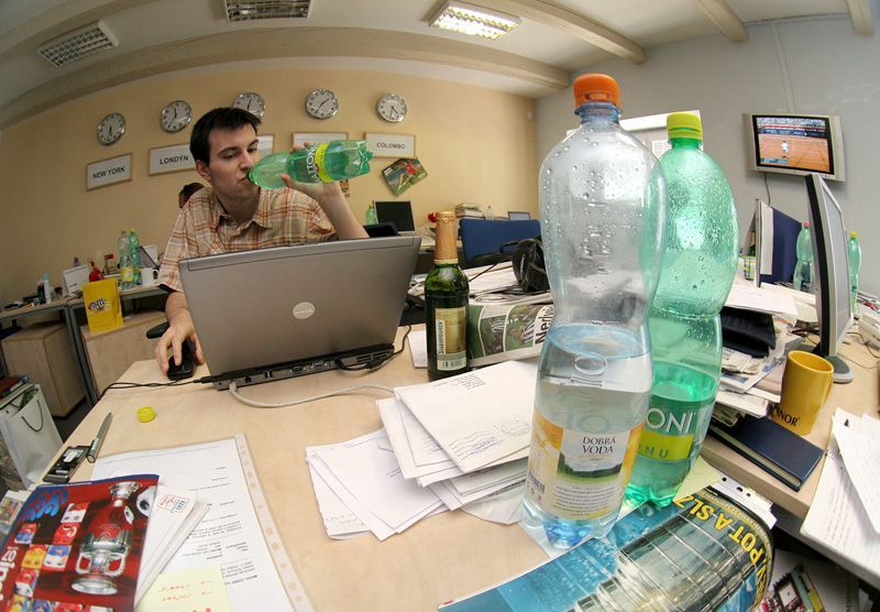 Redakce Aktuálně po stěhování