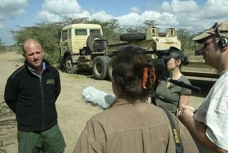 Rezervace Ol Pejeta v Keni
