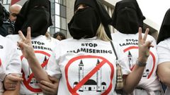 Belgie demonstrace islám