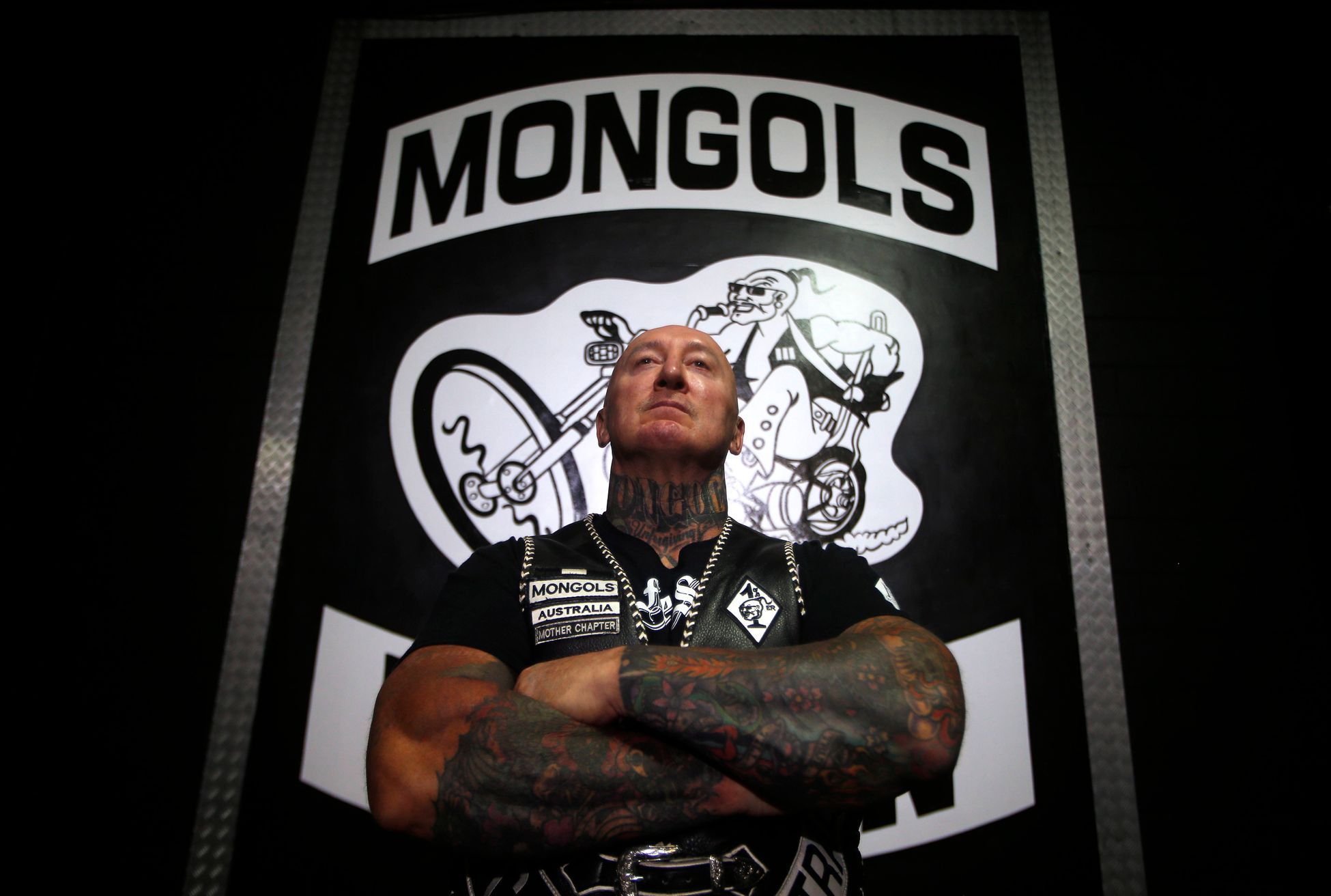 Mark "Ferret" Moroney, National President Of The Mongols Motorcycle ...