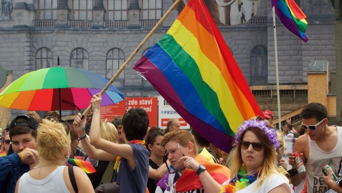 Průvod sexuálních menšin Prague Pride 2016.