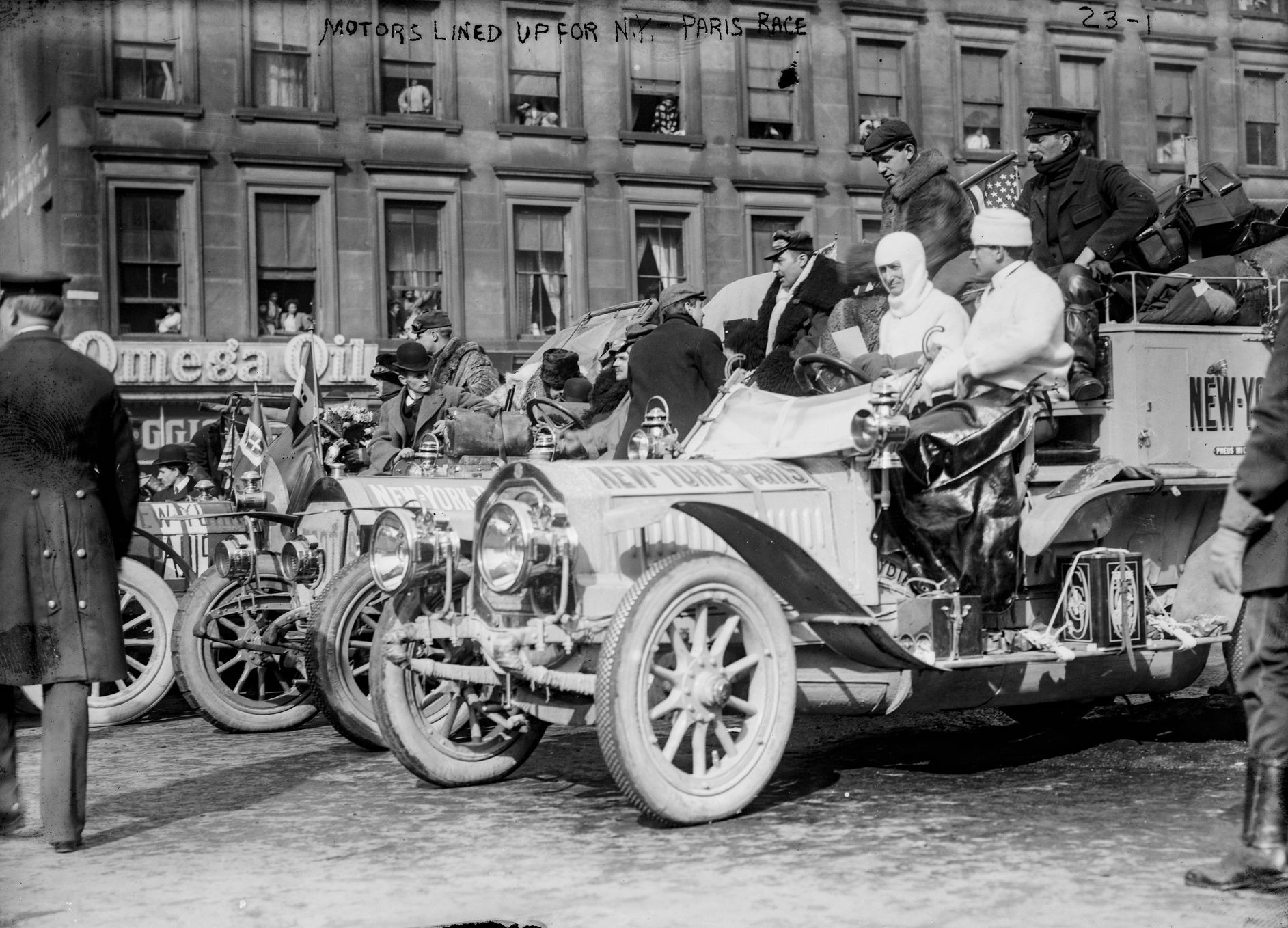 Automobilový závod, historie, New York Paříž, výročí, auto