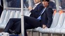 Trenér Německa Joachim Löw na lavičce