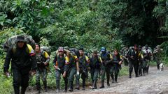 Odzbrojování povstalců z FARC
